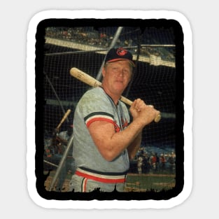 Boog Powell in Baltimore Orioles, 1970 Sticker